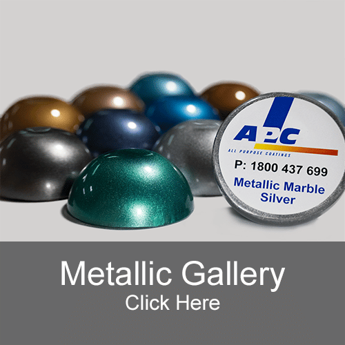 metallic epoxy colour range