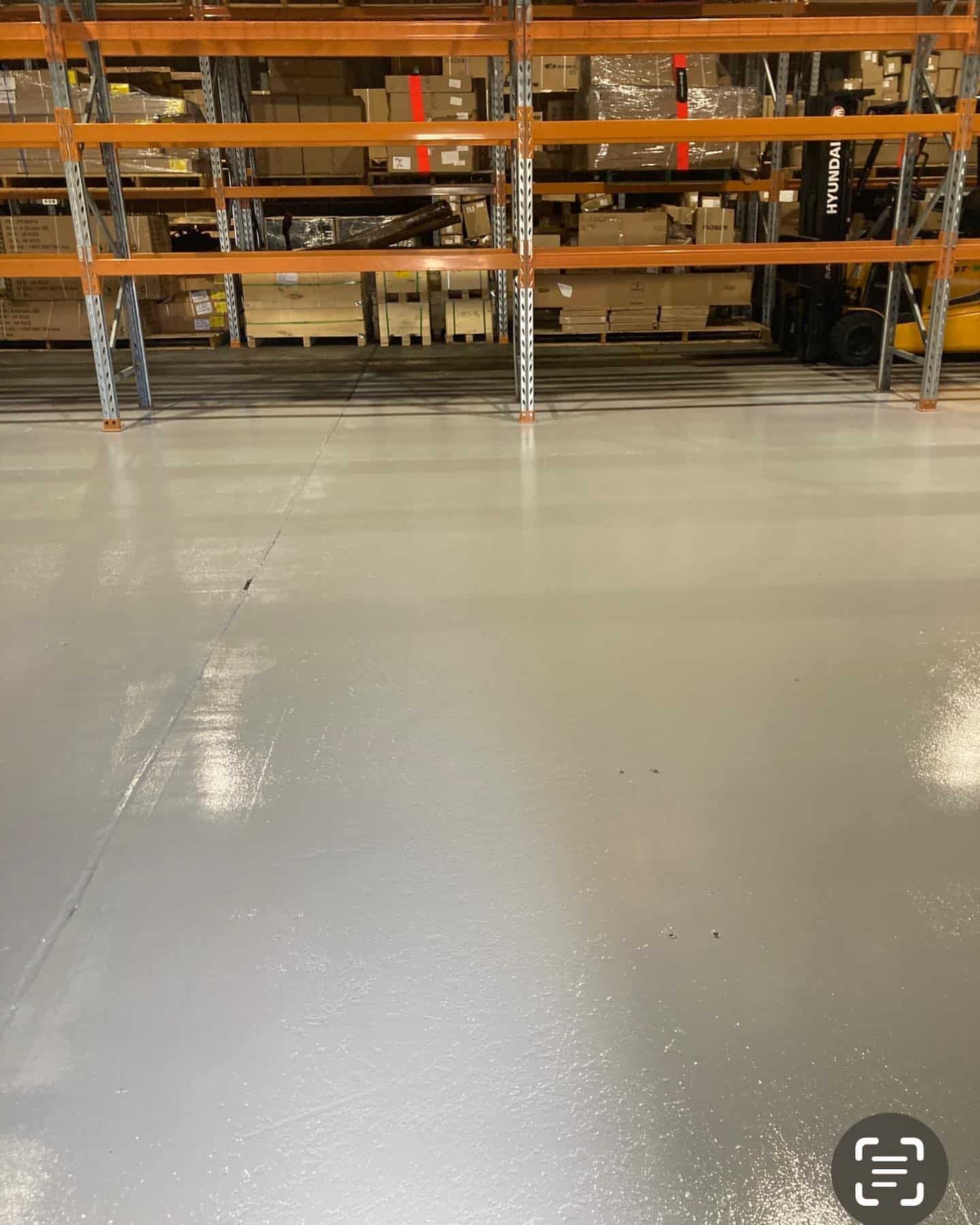 warehouse epoxy flooring industrial application