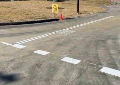 road line marking