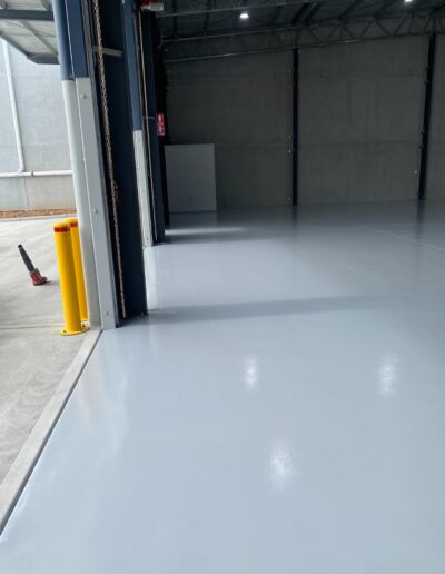 commercial epoxy flooring grey in Cessnock
