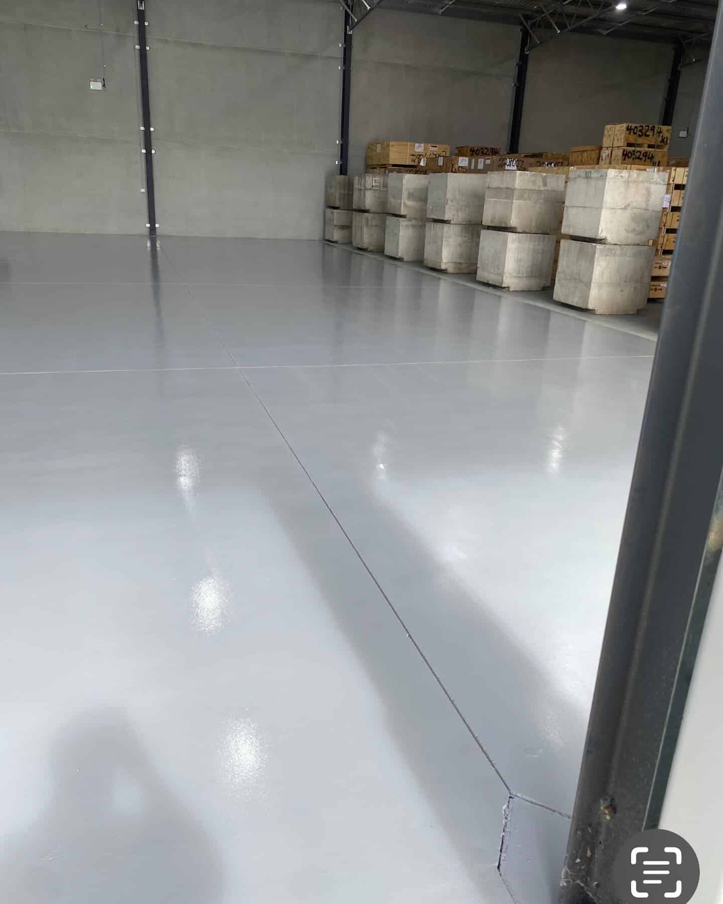 warehouse industrial epoxy flooring
