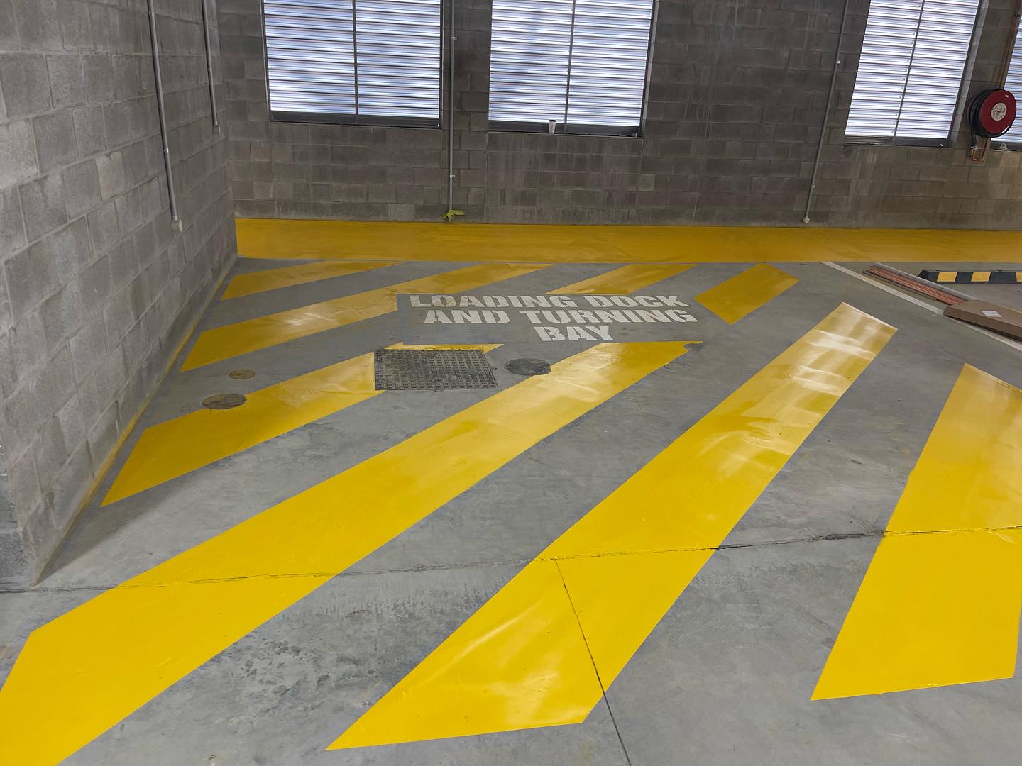 safety zone bay safety zone carpark bay